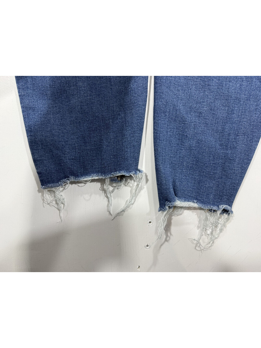 American Eagle Curvy High-Rise Jegging Crop Womens 14 Short Blue Jeans - Picture 9 of 10